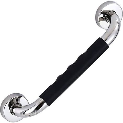 Barre D'appui - Acier Inoxydable 304 - 60 Cm - Pour Salle De Bain Douche - Charge Max 113 Kg - Fixation Par Perçage (1/4)