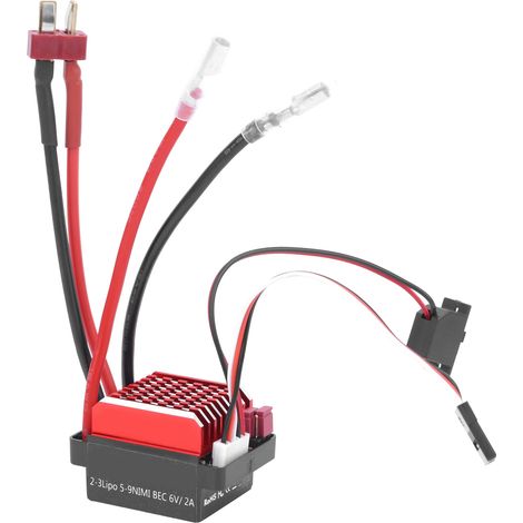 Elektronischer Fahrtenregler 360A für RC-Crawler, bidirektional, Bürstenmotor, wasserdicht, ESCT-Stecker (1/5)
