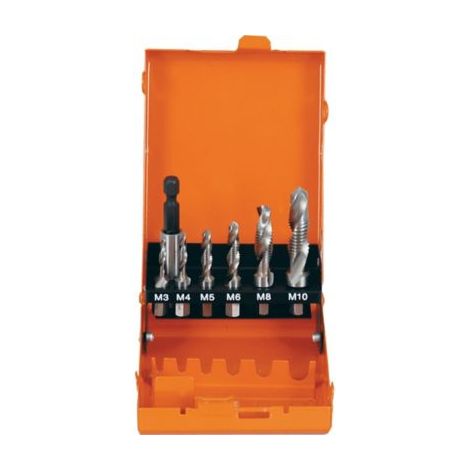 Projahn Kombi Gewindebohrer Bit Satz HSS-G 7-tlg. M3-M10 (1/5)