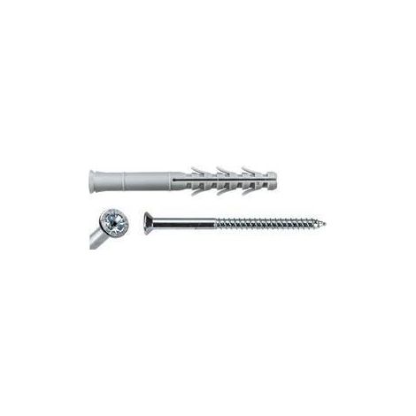 40 x C TASSELLO NYLON PROLUNGATO CLXRT-S 10X100 C/VITE TORX