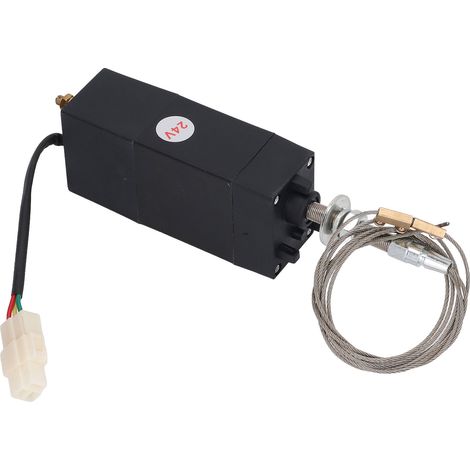 Dieselmotor-Flammenabschalt-Magnetventil, Servomotor, elektrischer Drosselklappenregler für Dieselgeneratoren (24 V) (1/5)