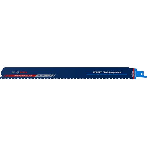 Bosch Accessories 2608900371 EXPERT ‘Thick Tough Metal’ S 1255 CHC Säbelsägeblatt, 1 Stück Sägeblatt