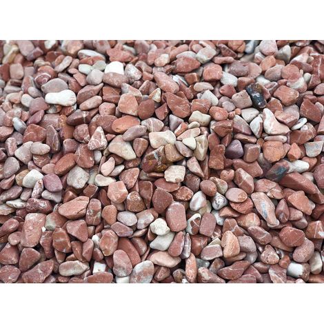 Canto rodado Rojo / Saco 20 kg. / 24-40 mm (1/5)
