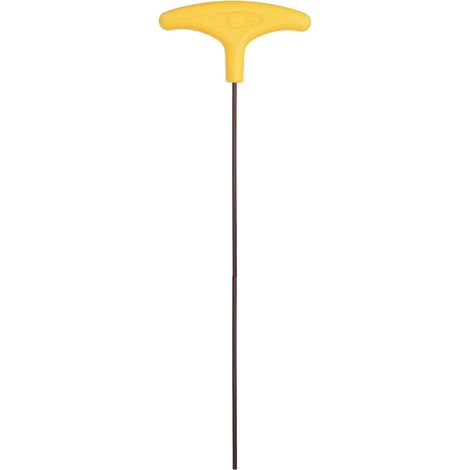 T-Handle Hex Key Wrench 3 mm Metric S2 Steel Yellow T-Key Flat (1/5)