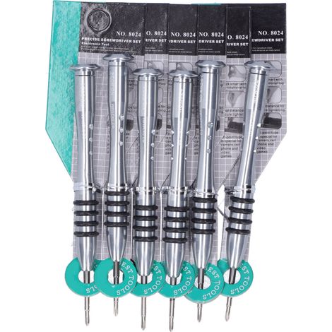 Ensemble de 6 tournevis cruciformes en acier au chrome-vanadium pour la réparation et le démontage de produits électroniques - Cross 2.0 (1/5)