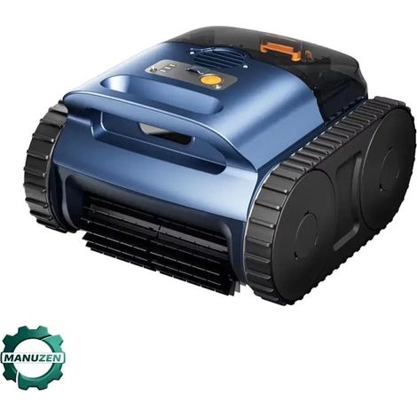 Manuzen - Robot Nettoyeur Piscine Sans Fil Seauto SAT 25 Trace Drive Navigation Sonar (1/3)