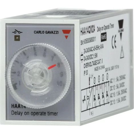 Carlo Gavazzi HAA14QM24 Relè ritardato e temporizzato