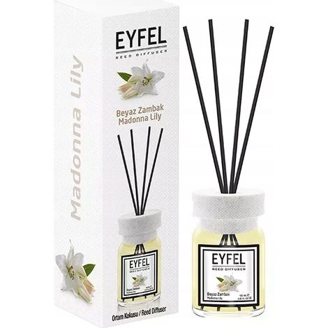 Diffusore di fragranze a bastoncini EYFEL White Lily 120ml (1/5)
