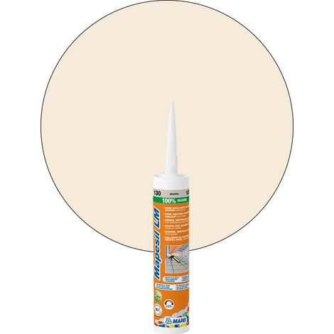 MAPESIL LM 310ml Mastic façade et pierre MAPEI - 130 Jasmin