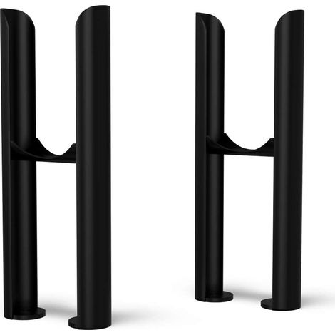 Alpha - Column Radiator Feet - 2 Column Black