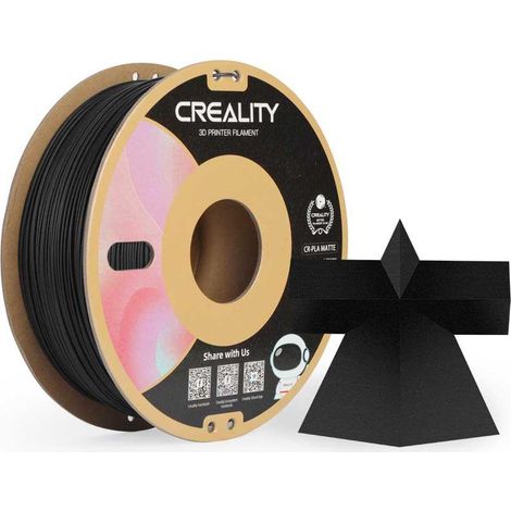 Creality CR-PLA filament noir mat 1,75 mm 1 kg