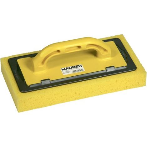 Ricambi Frattone Intercambiabile Maurer - Ricambio Base Spugna Gialla 290x150 mm