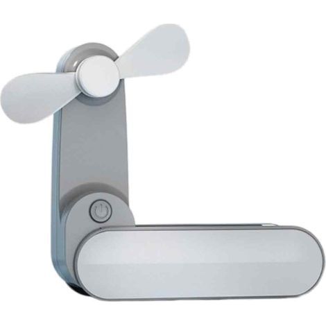 Ventilateur portable rechargeable par USB - Puissant ventilateur portable à piles - Ventilateur pliable de voyage (1/5)