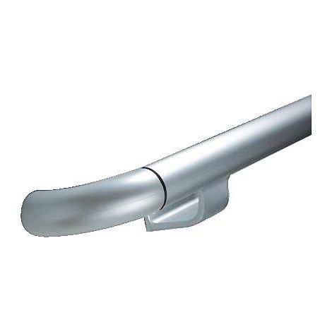 Profil aluminium HRA-6 pour main courante - avec pare-close - longueur 4 m - finition anodisé - C/S FRANCE (1/2)
