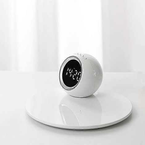 Réveil numérique LED multifonctionnel 3 en 1 avec charge rapide sans fil et veilleuse (1/5)