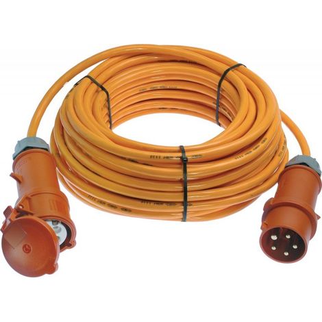 Cee Elettrico-16A Extender, 25M H07Bq F5G2,5 Arancione-400V