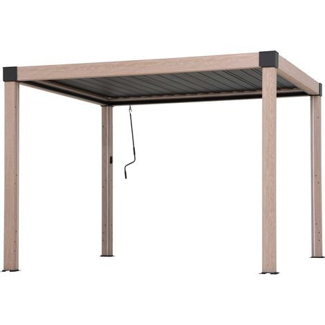 Multi Pergola MATTERHORN - 306cm x 306cm, rovere