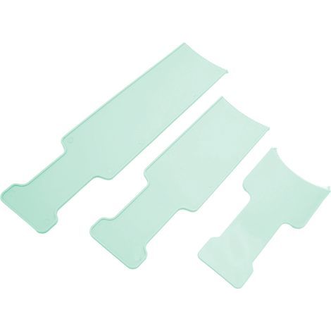Palette de Mélange Professionnelle pour Couleur de Cheveux - 3 Pièces Vert Salon Coiffure