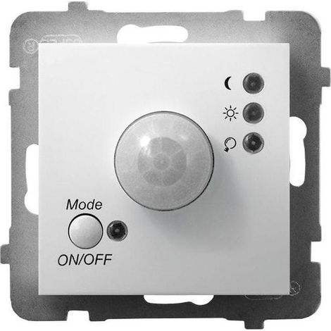 Ospel ARIA Bewegungsmelder weiß Einbau
