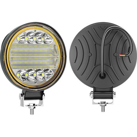 2x IP67 120W 12V-24V LED-All-Terrain-Holzbearbeitungsleuchten für Sackkarren, SUVs und ATVs