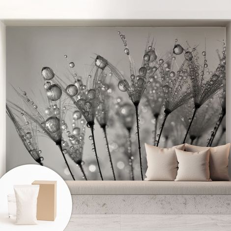 Papier peint intissé pour salon chambre à coucher peint imprimé pour mur - Colle incluse gratuite Délice humide 208x146 cm (1/5)
