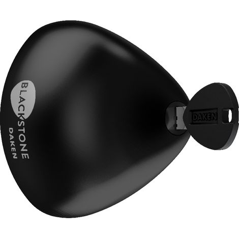 Blackstone COMBO Schwarz - 1er Set - Lieferwagen-Schloss aus Edelstahl - Abschaltbar oder Auto-Lock (1/5)
