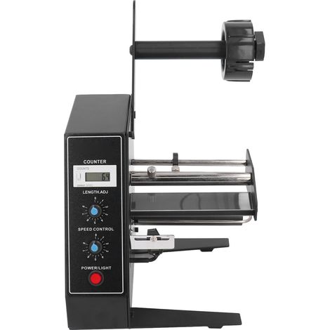 Distributeur d'étiquettes automatique, dénudeur de rouleaux d'étiquettes, affichage numérique, vitesse réglable, prise UE 220 V