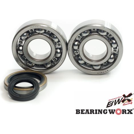 BEARING WORX Kurbelwellenlager mit Dichtungen SUZUKI RM 250 96-02 (NTN) (Hergestellt in Japan) (24-1021)
