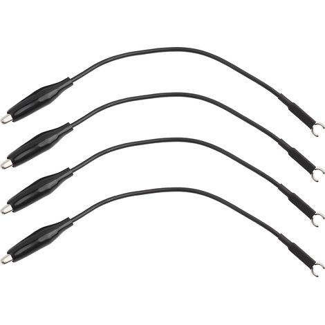 4Pcs Oscilloscope Probe Ground Lead Wire Cable with Clip Oscilloscope Accessories (1/5)