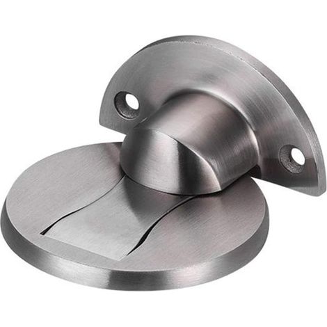 Magnetischer Türstopper aus Edelstahl 304, Türhalter für Zuhause, Restaurant und Büro – Gebürstetes Silber