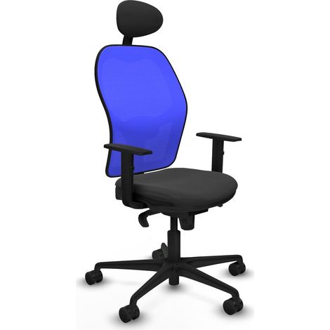Sedia Ufficio con Poggiatesta Jorquera Piqueras y Crespo 1D036N1 Grigio scuro (1/5)