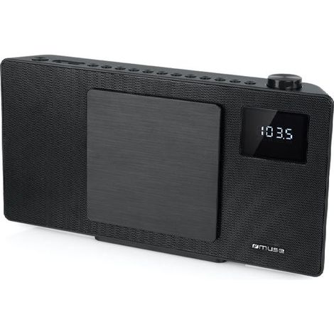 MUSE M60BT BT CD/USB / RADIO DESPERTADOR CD USB DE ESTANTERÍA