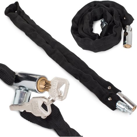 Antivol à chaîne / Antivol de vélo avec clé - Antivol pour vélo-AquaForge (1/3)