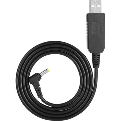 Cavo di ricarica USB applicabile, cavo trasformatore jack da 2,5 mm, caricabatterie diretto per walkie-talkie UV-5R