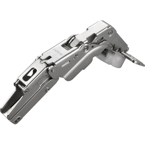 Salice Topfband Serie 200 Mittelanschlag 155° mit Dämpfung T45 Nickel matt Möbelscharnier Schrankscharnier (1/3)