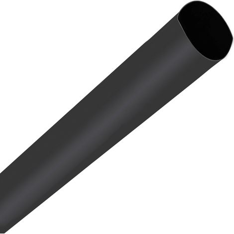 Wärmeschrumpfschlauch 3:1 24mm 1 Meter Schwarz Schwarz