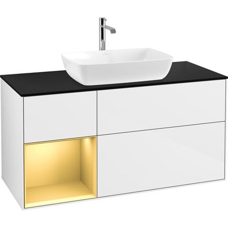 Villeroy & Boch F822HFGF Meuble sous-lavabo Finion F82 (1/2)