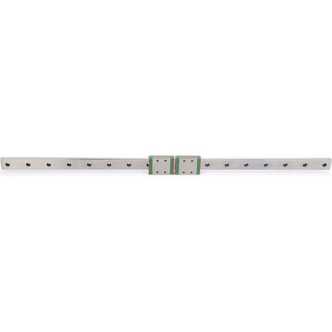 MGW9C-500-2R Glissière Linéaire Mini Bloc Coulissant Élargi à Billes Rail Mobile Accessoire (1/5)