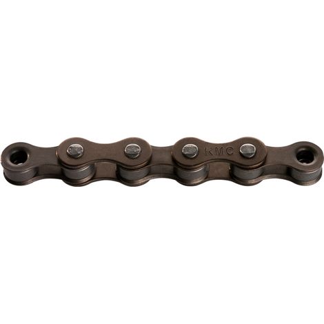 Chaine Velo Monovitesse Large Marron - Robustesse Pour Usage Quotidien - Kmc