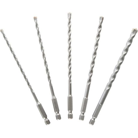Juego de 5 Brocas Multi Material Impact, hexagonal  DeWalt DT60099-QZ