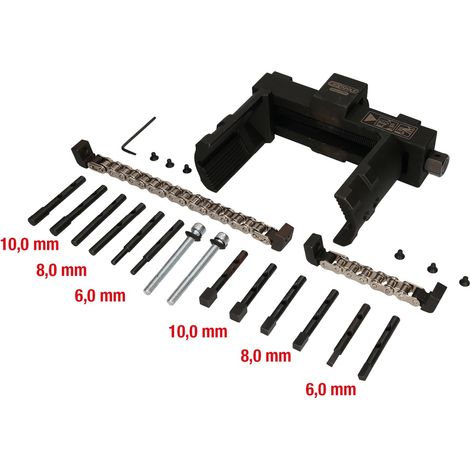 KS Tools Vario-Muttern- und Kappenschlüssel-Satz, 14-tlg. (1/5)
