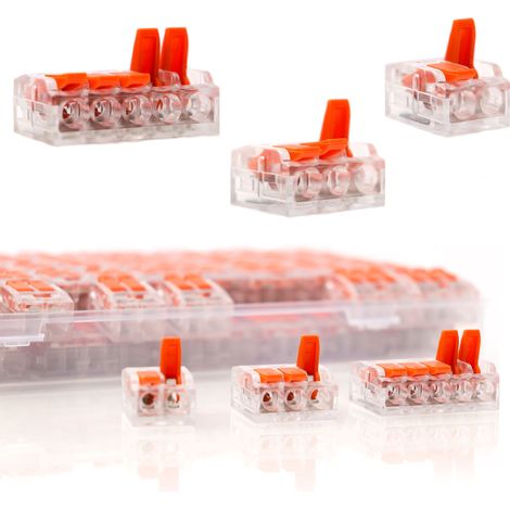 Rosfix Juego de conectores rápidos 90 uds. en una caja de plastico