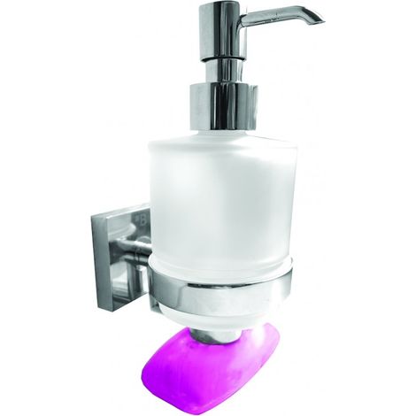Distributeur de savon & porte-savon magnétique BETA 200 ml (1/3)