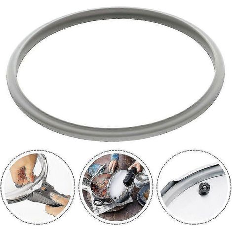 Joint d'autocuiseur en caoutchouc silicone, accessoire pour autocuiseur en aluminium (1/5)
