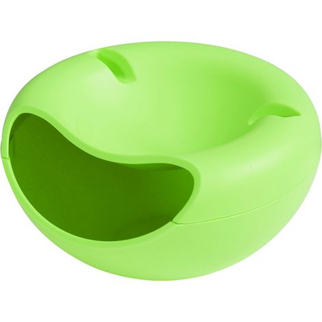 Storage Box - Tray - 11 X 21.5 Cm - Food Grade Ps Plastic - Green - For Dry Food And Desktop Organization - 1 Piece (1/3)
