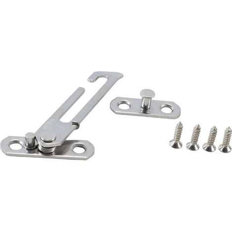 Serrures de sécurité de fenêtre, limiteur de fenêtre, serrures de Restriction, loquet de Serrure de sécurité en Acier Inoxydable loquet de sécurité (à Gauche) (1/5)