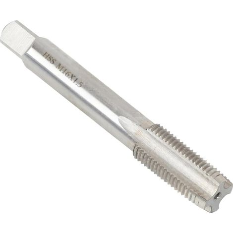 Taraud Machine Métrique HSS,Tarauds à Fileter Rainure Droite Pour Trou Traversant Outil De Taraudage(M16x1.5mm) (1/5)