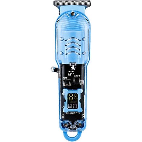 Transparenter, professioneller elektrischer Haarschneider, USB-aufladbar, für Herren, Geschenk C (1/5)