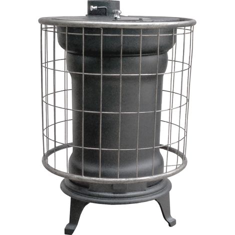 EIDER BIOMASA Poêle à bois - modèle Rustica Exteriores - 8,53 kW - jusqu'à 190 m³ - H.68 x l.52 x P.41 cm - Classe énergétique A (1/3)