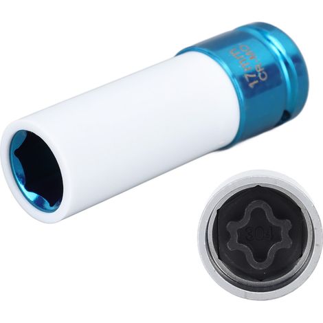 Écrou antivol de roue avec clé de déverrouillage pour Mercedes-Benz n°304, douille incluse, remplacement de vis de fixation, protection contre le vol. (1/5)